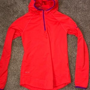 nike pro half zip